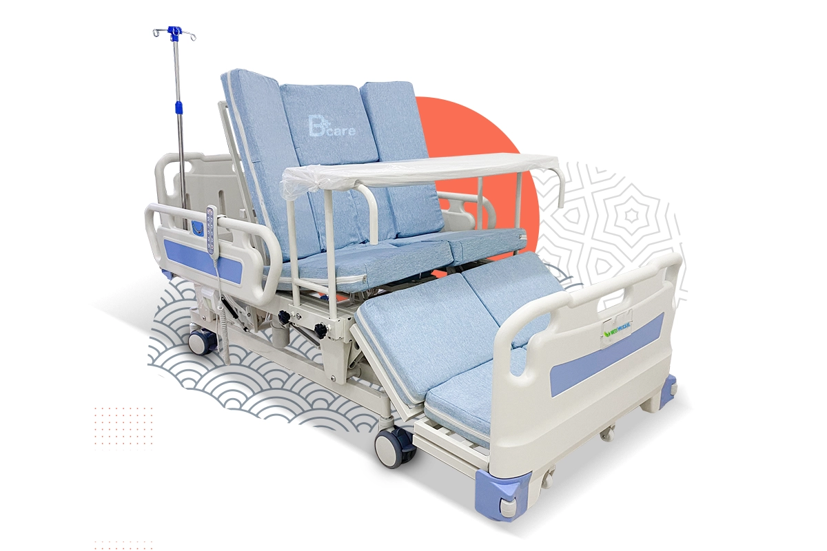GIƯỜNG CHỈNH ĐIỆN KHẮC PHỤC MỌI KHUYẾT ĐIỂM CÓ TRÊN GIƯỜNG BỆNH TRUYỀN THỐNG